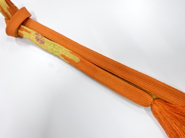 SALE!! JAPANESE KIMONO / KORAI HAND-TIED OBIJIME