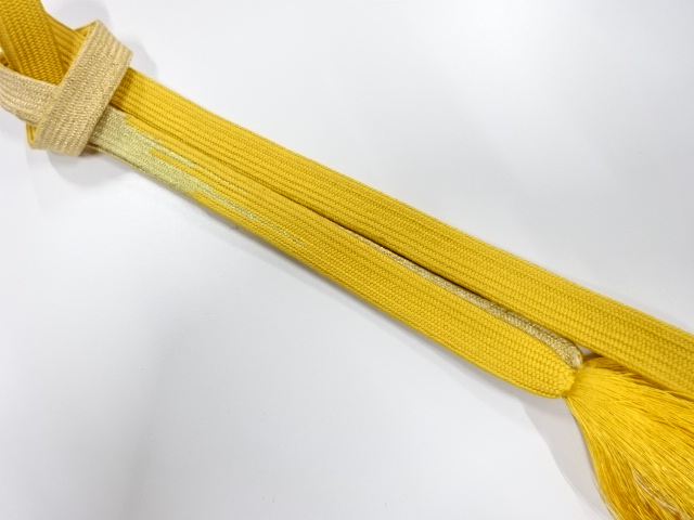 SALE!! JAPANESE KIMONO / KORAI HAND-TIED OBIJIME