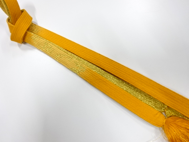 SALE!! JAPANESE KIMONO / KORAI HAND-TIED OBIJIME