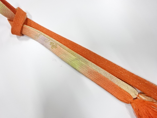 SALE!! JAPANESE KIMONO / KORAI HAND-TIED OBIJIME