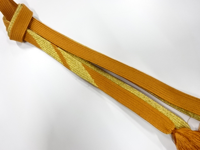 SALE!! JAPANESE KIMONO / KORAI HAND-TIED OBIJIME