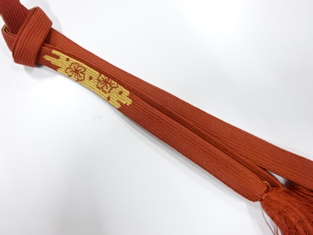 SALE!! JAPANESE KIMONO / KORAI HAND-TIED OBIJIME