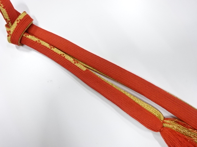 SALE!! JAPANESE KIMONO / KORAI HAND-TIED OBIJIME