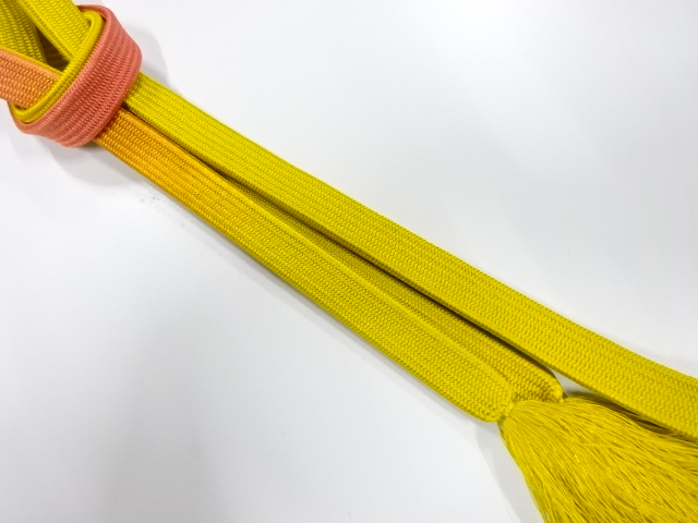 SALE!! JAPANESE KIMONO / KORAI HAND-TIED OBIJIME