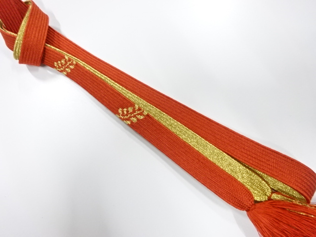 SALE!! JAPANESE KIMONO / KORAI HAND-TIED OBIJIME