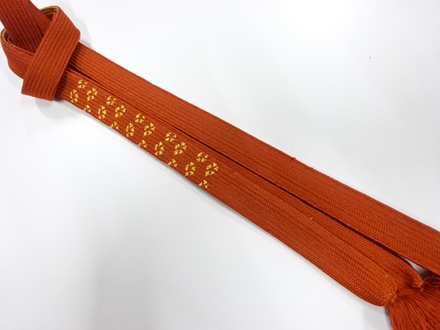 SALE!! JAPANESE KIMONO / KORAI HAND-TIED OBIJIME