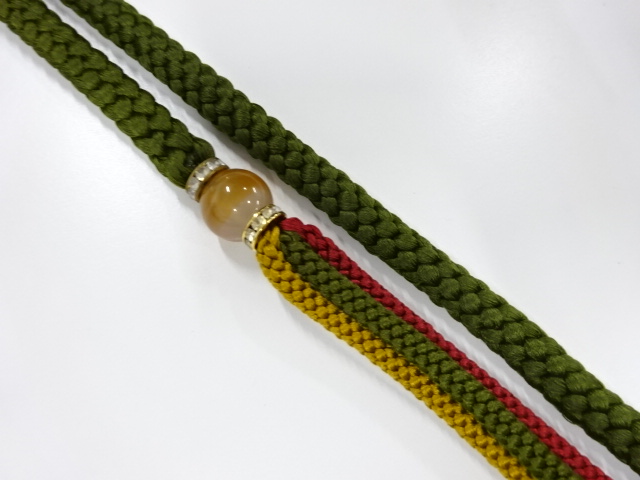 JAPANESE KIMONO / HAND-TIED OBIJIME CORD FOR FURIOSDE 