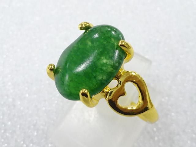 SALE!! NATURAL STONE FASHION RING / JP SIZE 15.5