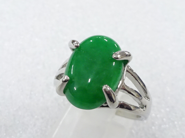 SALE!! NATURAL STONE FASHION RING / JP SIZE 14