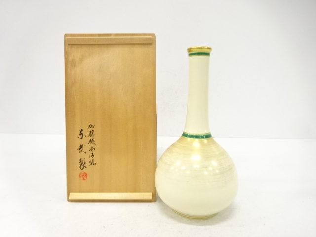 SALE!! JAPANESE COLLECTIBLE / NISEONGYI BLUE / GOLD DOKUGAKU HANA-IRU MADE BY
