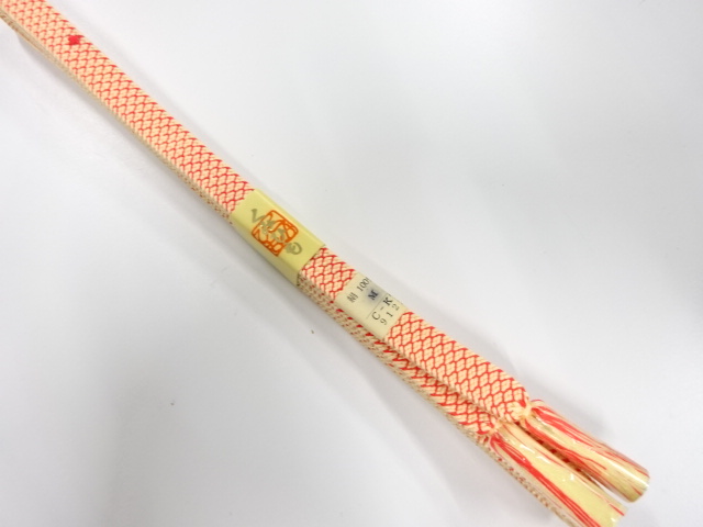 SALE!! JAPANESE KIMONO / UNUSED HAND-TIED OBIJIME