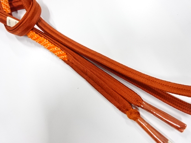 SALE!! JAPANESE KIMONO / UNUSED HAND-TIED OBIJIME