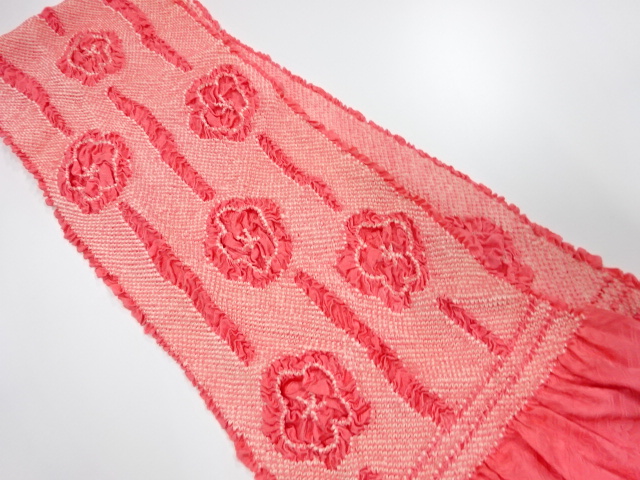 SALE!! SILK Tie-dye obiage for furisode