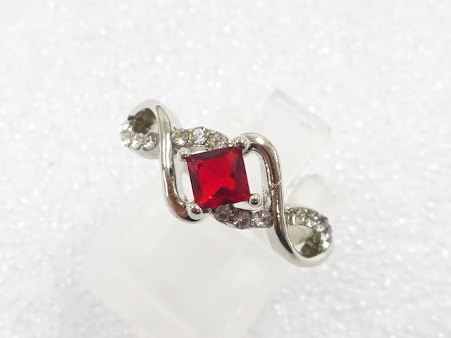 SALE!! JAPANESE KIMONO / ANTIQUE COLORED STONE RING (SIZE 11)