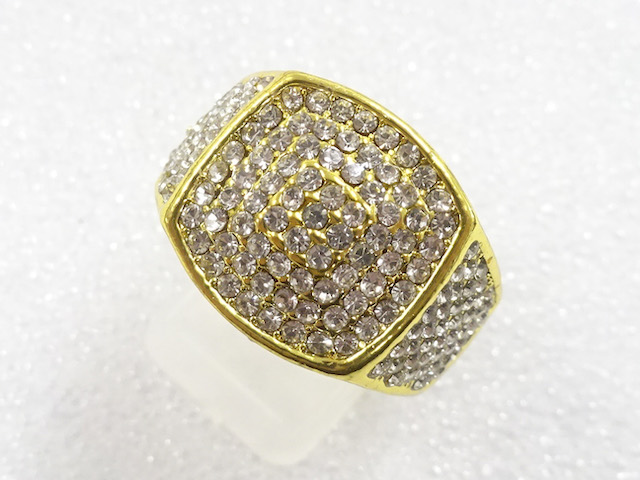 SALE!! CRYSTAL FASHION RING / JP SIZE 23