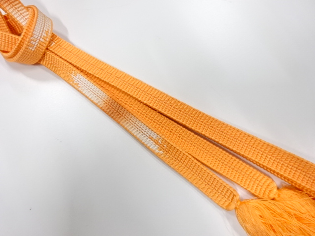 SALE!! JAPANESE KIMONO / HAND-TIED OBIJIME