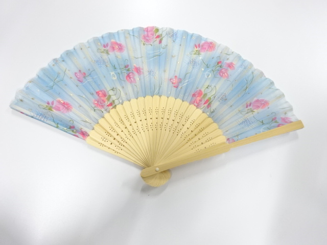 JAPANESE KIMONO / BAMBOO FAN