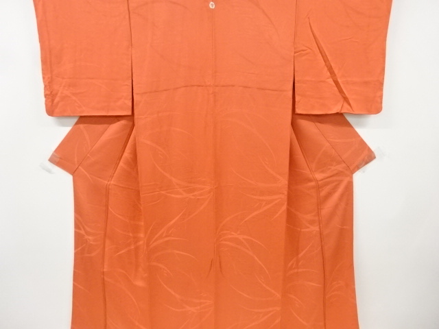 SALE!! JAPANESE KIMONO / VINTAGE IROMUJI KIMONO / WOVEN PLANTS