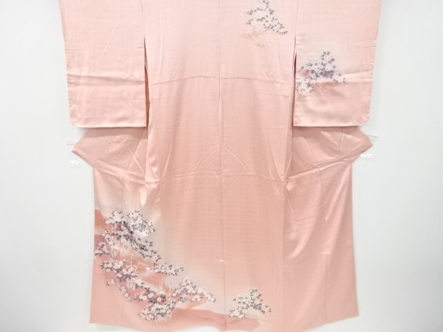 SALE!! JAPANESE KIMONO / VINTAGE HOMONGI / SILK / STREAM