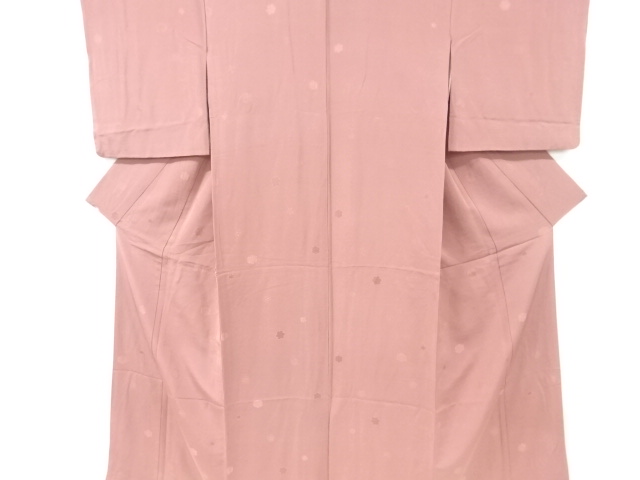 SALE!! JAPANESE KIMONO / VINTAGE IROMUJI KIMONO / SILK / WOVEN SNOWFLAKE