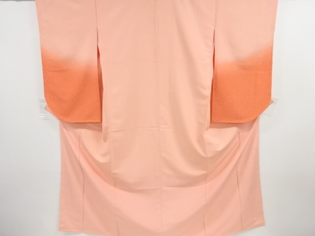 SALE!! JAPANESE KIMONO / VINTAGE LONG SLEEVES KIMONO / SCATTERED NORI PATTERN