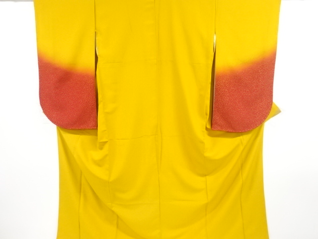 JAPANESE KIMONO / VINTAGE LONG SLEEVES KIMONO / SCATTERED NORI PATTERN