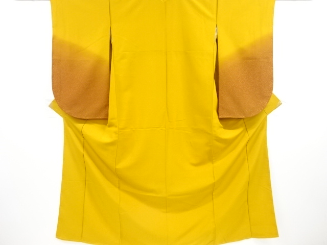 JAPANESE KIMONO / VINTAGE LONG SLEEVES KIMONO / SCATTERED NORI PATTERN