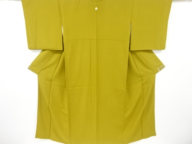 JAPANESE KIMONO / VINTAGE IROMUJI KIMONO / SILK / WEAVE PATTERN