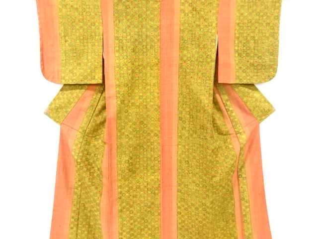 SALE!! JAPANESE UNUSED KIMONO / MAWATA TSUMUGI 