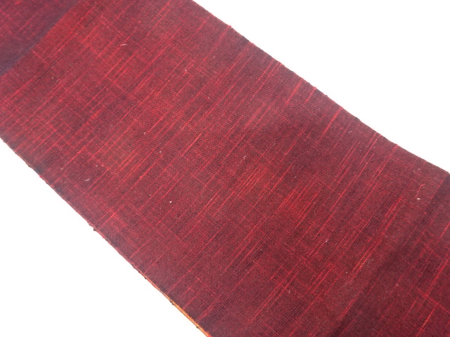 SALE!! JAPANESE KIMONO / NAGOYA OBI / SILK / HAND WOVEN / MAWATA TSUMUGI