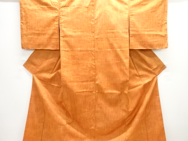 SALE!! JAPANESE KIMONO / SILK / UNUSED / HAND WOVEN TSUMUGI / STRIPE