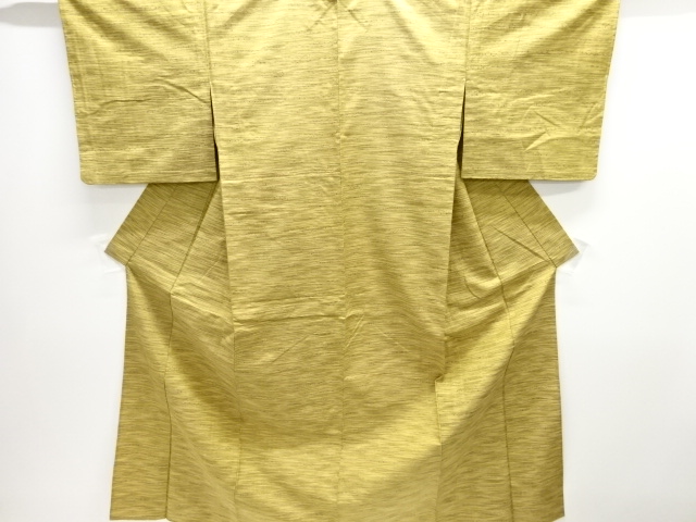 SALE!! JAPANESE KIMONO / HITOE / TSUMUGI / WOVEN STRIPE