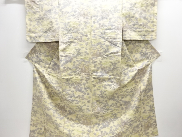 SALE!! JAPANESE KIMONO / HITOE TOKAMACHI TSUMUGI 
