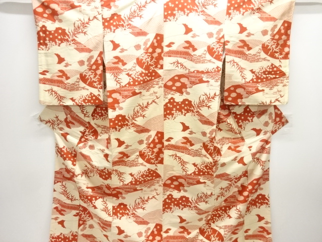 SALE!! JAPANESE KIMONO / MAWATA TSUMUGI 