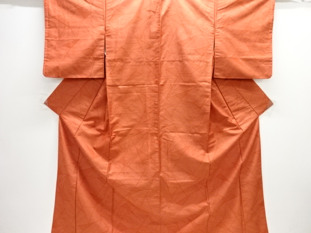 SALE!! JAPANESE KIMONO / OMESHI / NISHIJIN-ORI / WOVEN GEOMETRIC