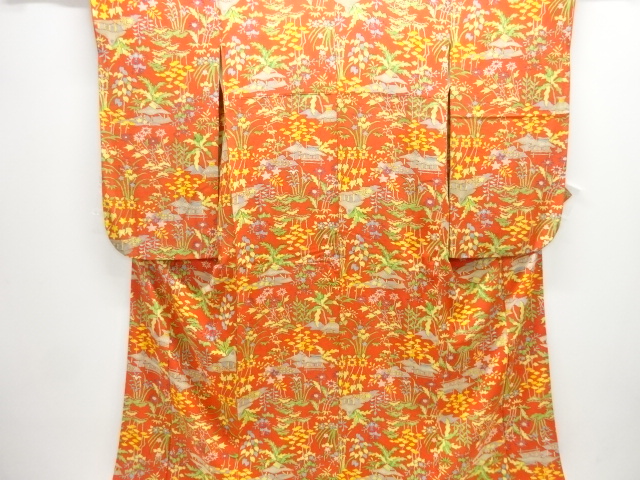 SALE!! JAPANESE KIMONO / ANTIQUE KIMONO / TAISHO ROMAN STYLE / HOUSE