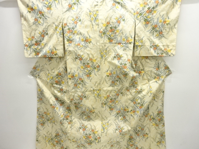 SALE!! JAPANESE KIMONO / TOKAMACHI TSUMUGI 