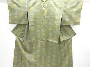 ★着物10★ 1円 絹 着物 紬 横段縞 単衣 身丈169cm 裄71cm [同梱可] ☆☆ | 20900円リサイクル着物 紬 紺地 蝶柄 袷 大島紬 正絹