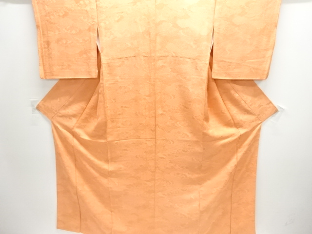 SALE!! JAPANESE KIMONO / IROMUJI / WOVEN FLOWER CLASSICAL PATTERN