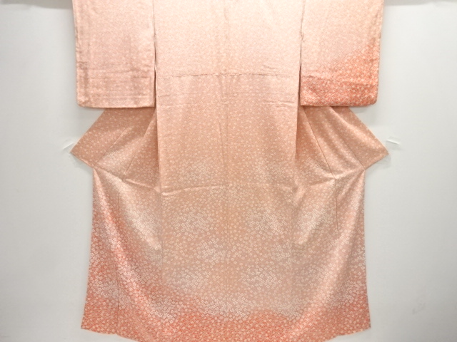 花模様付け下げ小紋着物