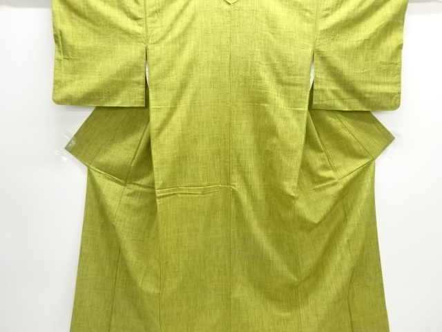 JAPANESE KIMONO / SILK / HAND WOVEN TSUMUGI / RAIN DROPS