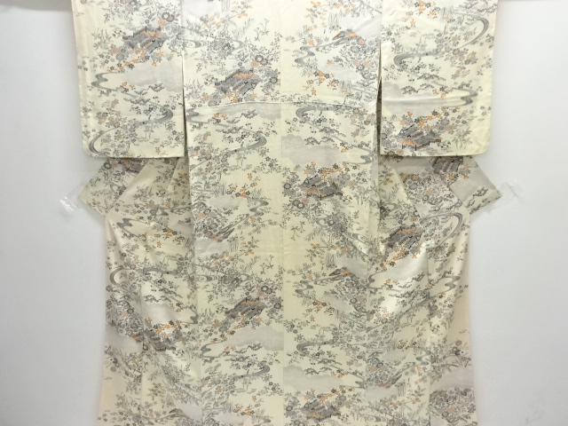 茶屋辻模様小紋着物