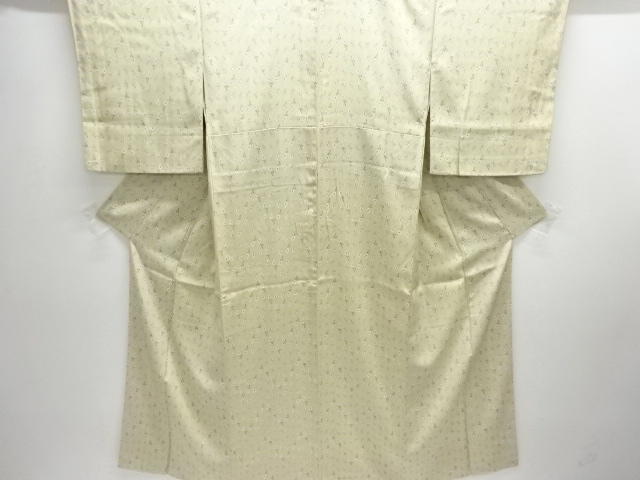 花模様小紋着物