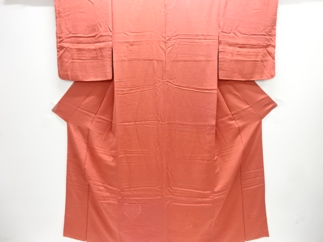 SALE!! JAPANESE KIMON / UNUSED TSUKESAGE IROMUJI / WOVEN TRADITIONAL PATTERN 