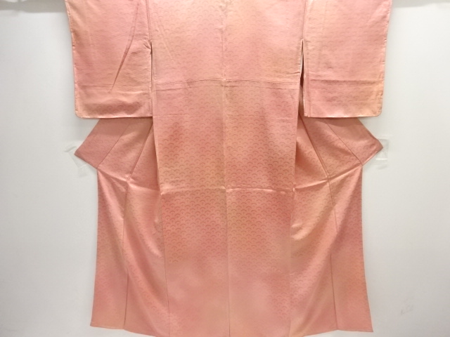 SALE!! JAPANESE KIMONO / TSUKESAGE IROMUJI / WOVEN SEIGAIHA