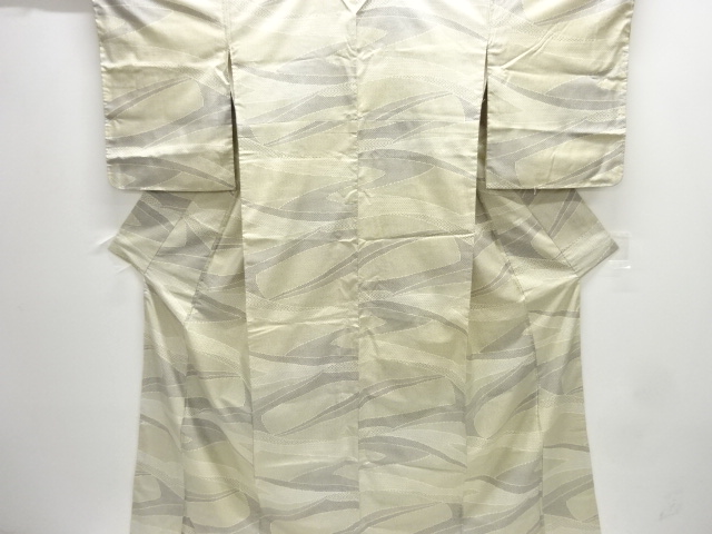 抽象模様本場大島紬着物(染)