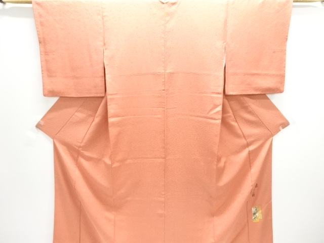 SALE!! JAPANESE KIMONO / IROMUJI / WOVEN FLOWER ARABESQUE