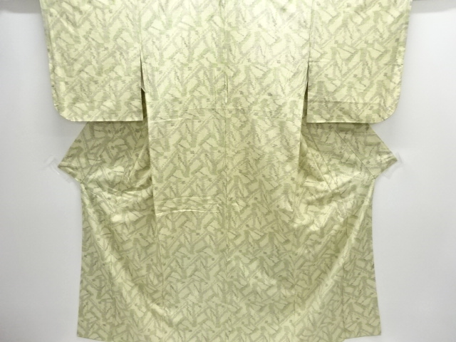 JAPANESE KIMONO / TSUMUGI / WOVEN ABSTRACT