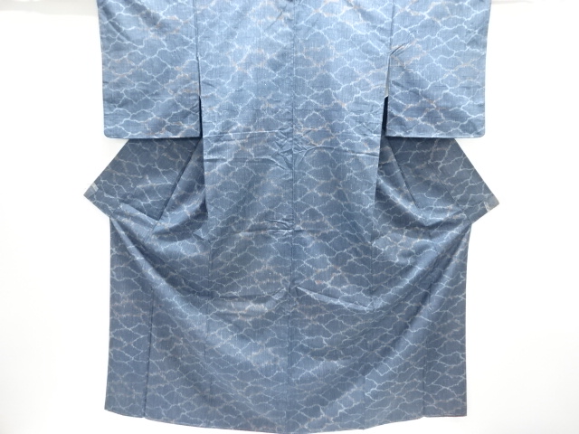 JAPANESE KIMONO / FUSHI TSUMUGI / UNUSED / WOVEN ABSTRACT