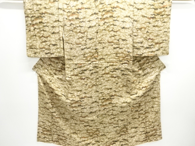 SALE!! JAPANESE KIMONO / ANTIQUE KIMONO / TAISHO ROMAN STYLE / PLANTS